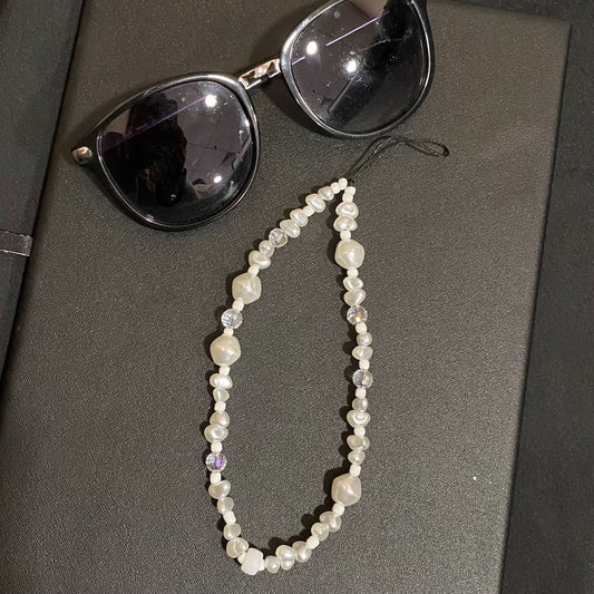 Acrylic Pearl & Crystal Beads Chain