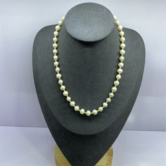 Gold Beads Freshwater Pearls