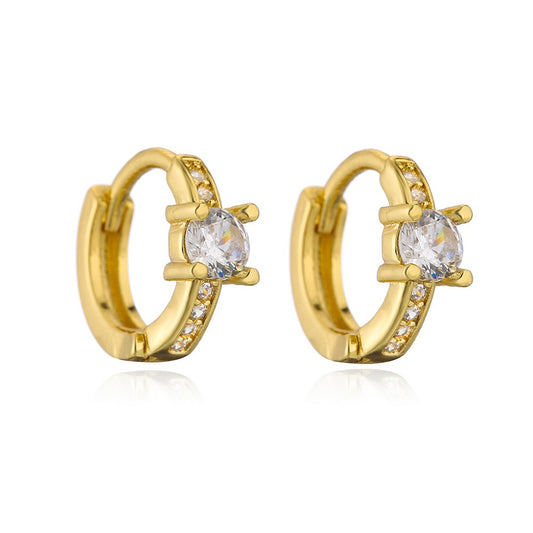 Clear Zircon Lady Gift Earring