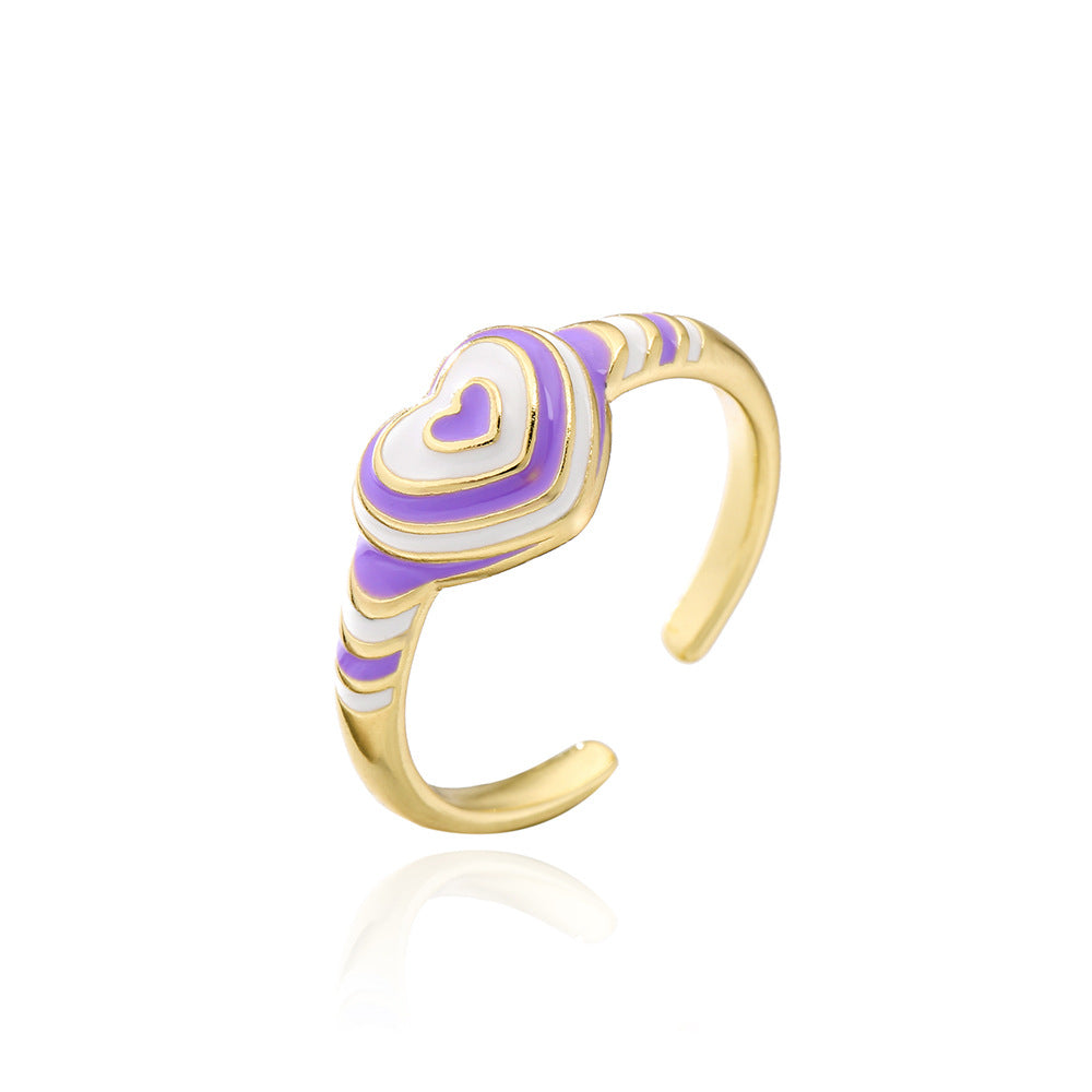 Esmalte Heart Ring