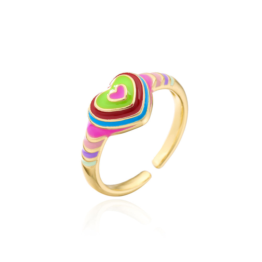 Esmalte Heart Ring