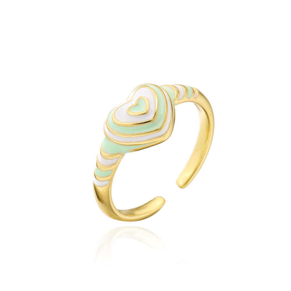 Esmalte Heart Ring