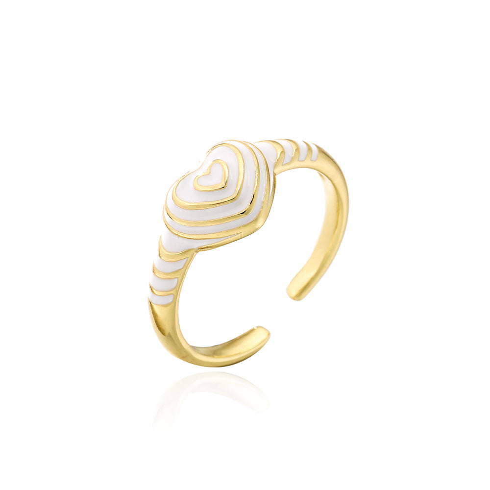 Esmalte Heart Ring